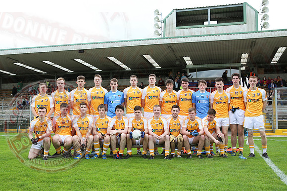 Fermanagh (2-8) V Antrim (5-10) in Ulster Minor Championship.