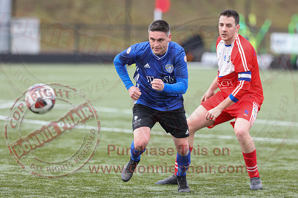 Omagh Hospitals (1) V Kesh (5) in Mercer Football League-14
