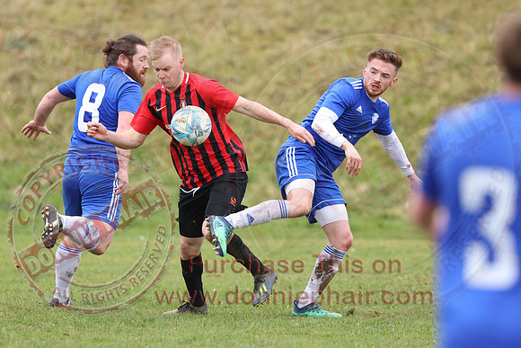 Irvinestown (0) V Enniskillen Athletic (0) in Mercer Football League-6