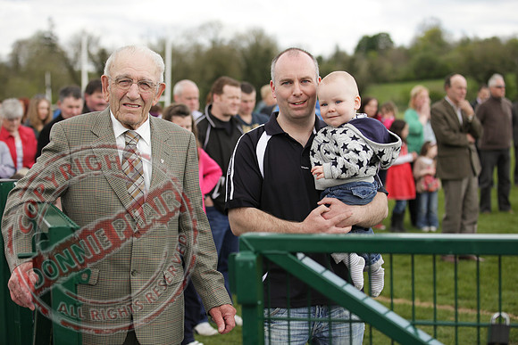 Official Opening of Aghadrumsee GAA Club new playing field.