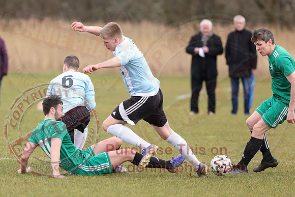 Enniskillen Athletic (5) V Lisbellaw United (2) in Mercer Football League-3