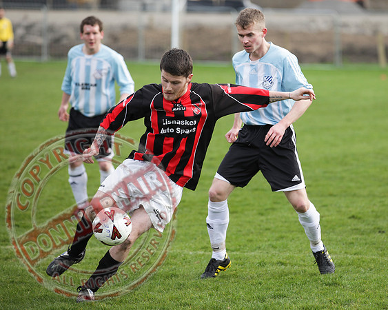 Lisnaskea V Lisbellaw with Lisnaskea providing a shock win over the visitors.