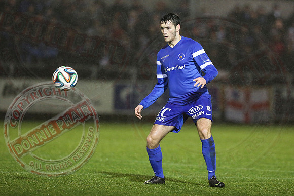Ballinamallard United (2) V Ballymena United (3) in League Cup Semi-Final.