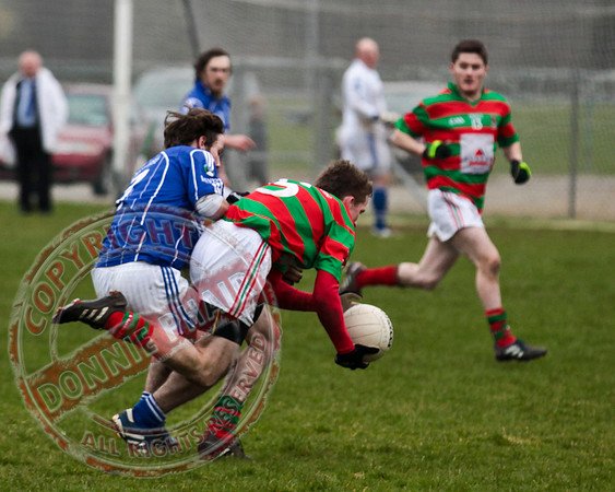 Devenish V Lisnaskea in Senior GAA Football League Final in Kinawley.  Devenish Won.
