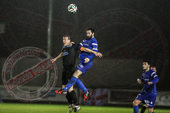 Ballinamallard United (2) V Ballymena United (3) in League Cup Semi-Final.