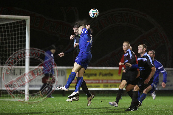 Ballinamallard United (2) V Ballymena United (3) in League Cup Semi-Final.