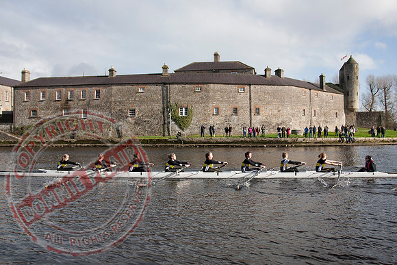 Head of the River Boat Race taking Place on the River Erne in Enniskillen, County Fermanagh.