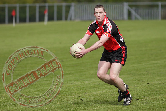Brookeborough V Maguiresbridge in Senior Men GAA League Football.