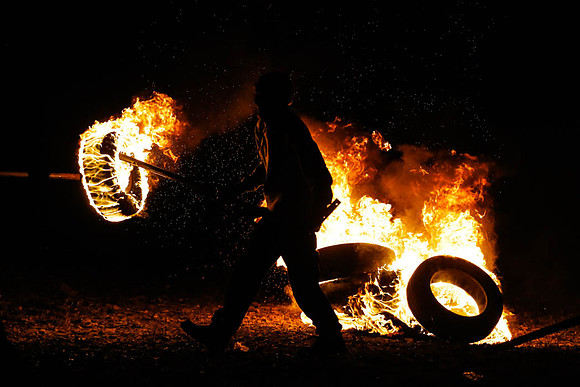 Kilmacormick Halloween Bonfire in Enniskillen