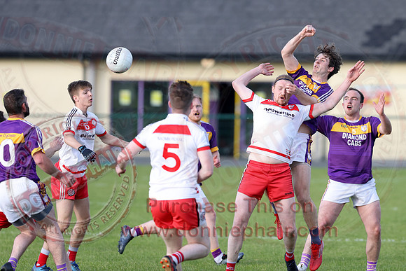 Derrygonnelly (4-14) V St. Pats Donagh (2-08) in Club Players GAA Football Competition-14