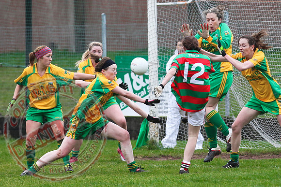 All-Ireland Ladies Intermediate Final between Lisnaskea and Stabannon.
