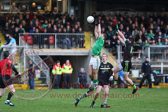 Fermanagh (1-13) V Queen's University (0-9) in Dr. McKenna Cup.