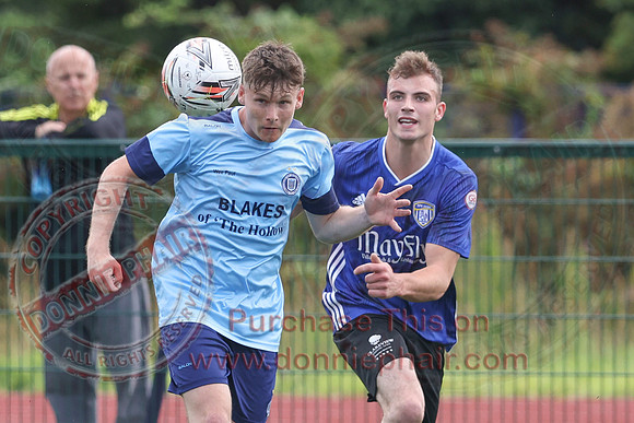 Enniskillen Town (1) V NFC Kesh (0)) in Mercer Football League-10