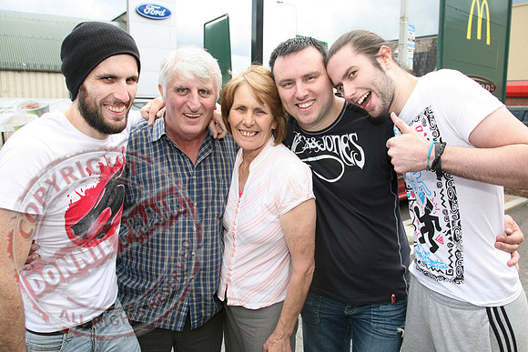 Pat Jennings, Former Irish International Goalkeeper meets Fans