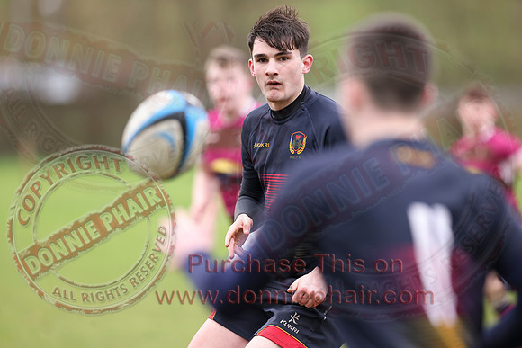 Enniskillen Royal ERGS (33) V Dungannon Royal (40) in Rugby Quarter-Final Ulster Subsidiary Schools Cup-2