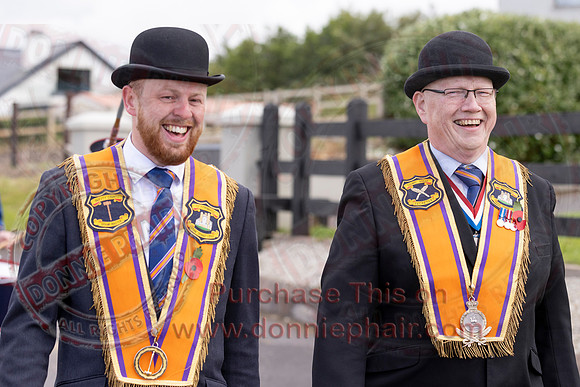 Annual County Donegal Twelfth Demonstration at Rossnowlagh-58
