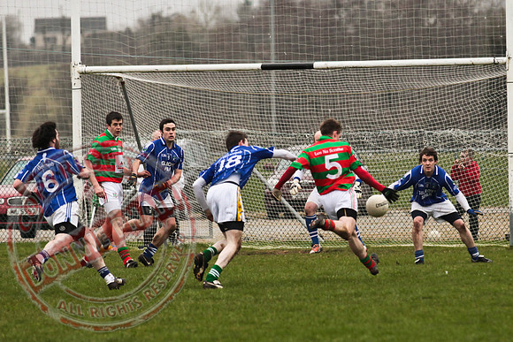 Devenish V Lisnaskea in Senior GAA Football League Final in Kinawley.  Devenish Won.
