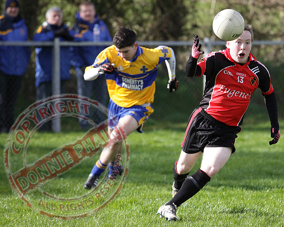 Maguiresbdirge V St. Teresa, Belfast in Ulster League GAA Football.
