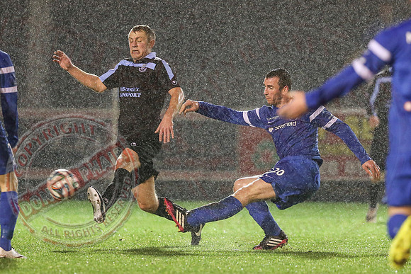 Ballinamallard United (2) V Ballymena United (3) in League Cup Semi-Final.