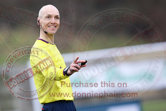 Ballinamallard United (2) V Coleraine (1) in IFA Premier League.