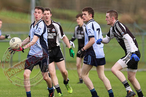 Aghadrumsee (1-9) V Belcoo (1-9) in Erne Cup Two Final.