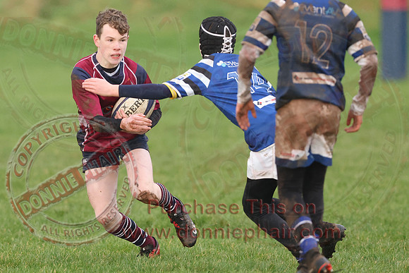 Enniskillen (35) V Coleraine (5) in U14 Provincal League Youth Rugby-8