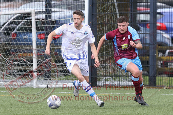Derrychara United (1) V Tummery (2) in Mercer Football League-14