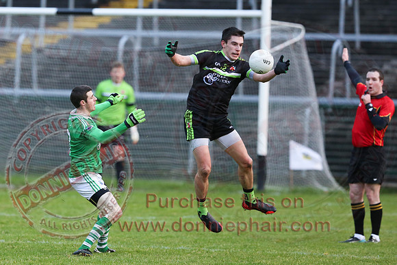 Fermanagh (1-13) V Queen's University (0-9) in Dr. McKenna Cup.