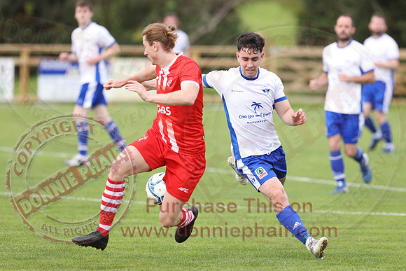 Enniskillen Rangers (5) V Magheraveely (0) in Mercer Football League-3