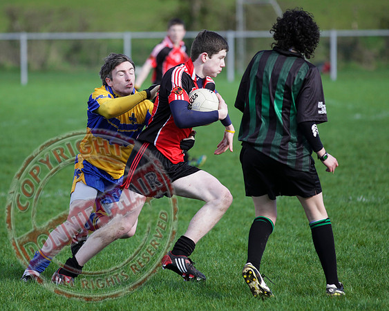 Maguiresbdirge V St. Teresa, Belfast in Ulster League GAA Football.