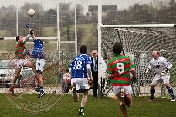 Devenish V Lisnaskea in Senior GAA Football League Final in Kinawley.  Devenish Won.