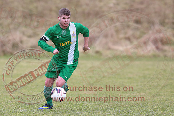 Irvinestown Wanderers (1) V Ardoyne (2) in Irish Junior Cup.