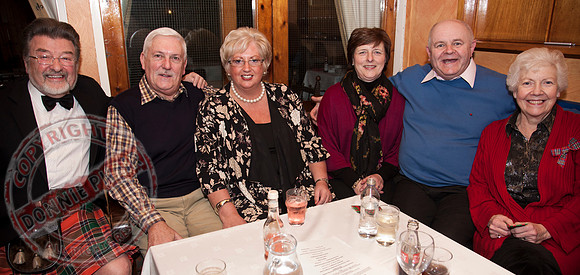 Burns Night in Carrybridge near Lisnaskea, County Fermanagh.