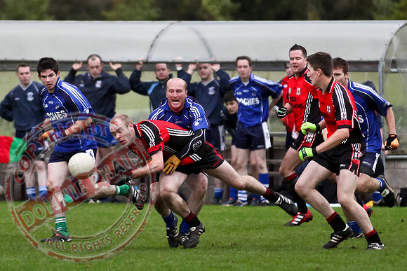 Brookeborough V Kinawley in GAA Football Championship Game.