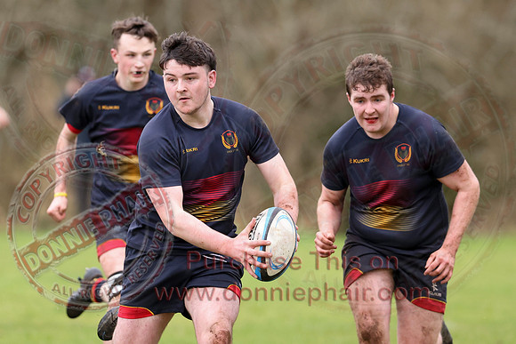 Enniskillen Royal ERGS (33) V Dungannon Royal (40) in Rugby Quarter-Final Ulster Subsidiary Schools Cup-10