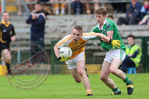 Fermanagh (2-8) V Antrim (5-10) in Ulster Minor Championship.