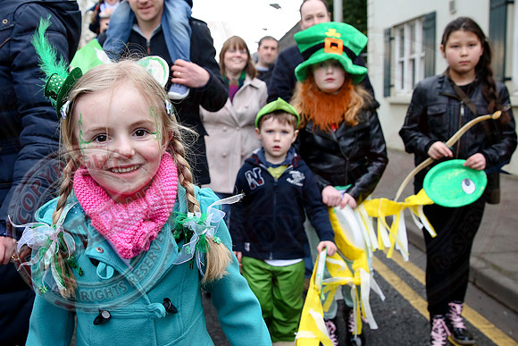 St. Patrick's Day celebrations in Enniskillen, County Fermanagh.