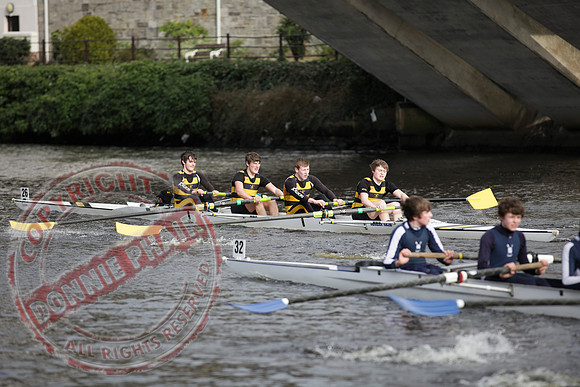 Head of the River Boat Race taking Place on the River Erne in Enniskillen, County Fermanagh.