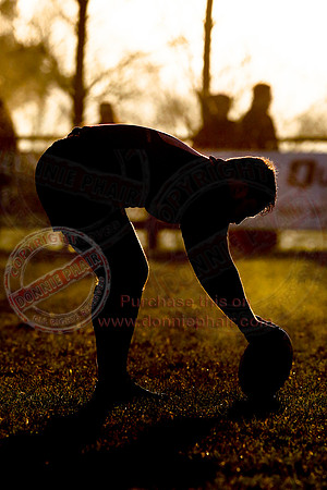 Enniskillen 1st XV (34) V Randalstown (8) in Towns Cup.