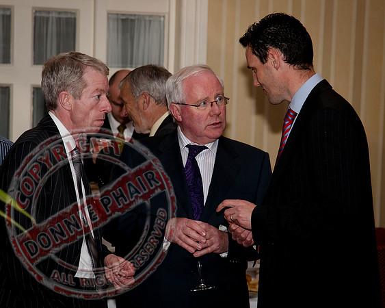 TD Brendan Smith meets Colum Courtney of Quinn INsurance.