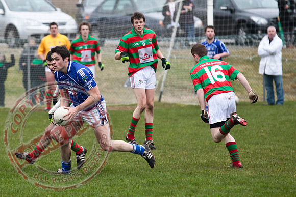 Devenish V Lisnaskea in Senior GAA Football League Final in Kinawley.  Devenish Won.