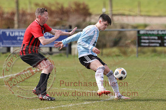 Lisbellaw (3) V Irvinestown (1) in Mercer Football League-13