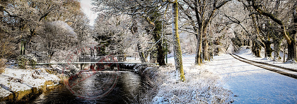 Colebrooke Estate in Winter