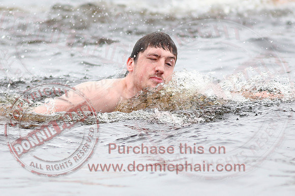 Galloon Island Charity Swim on New Years Day.