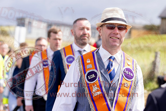Annual County Donegal Twelfth Demonstration at Rossnowlagh-107