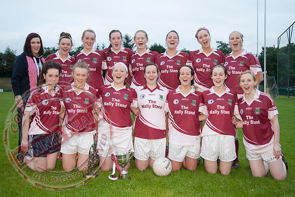 Ruth McGrath Ladies GAA Football Final Between Tempo and Ederney in Irvinestown.