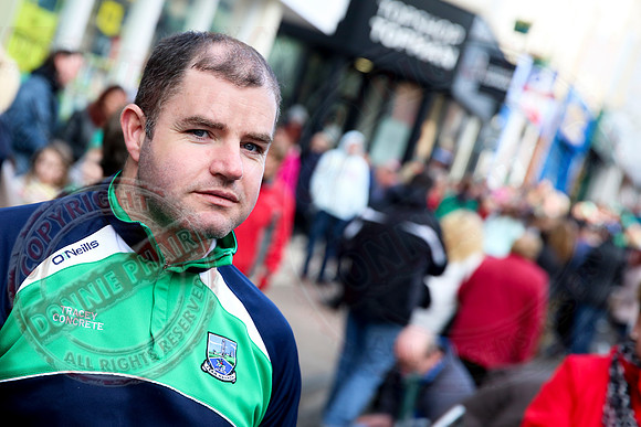St. Patrick's Day celebrations in Enniskillen, County Fermanagh.