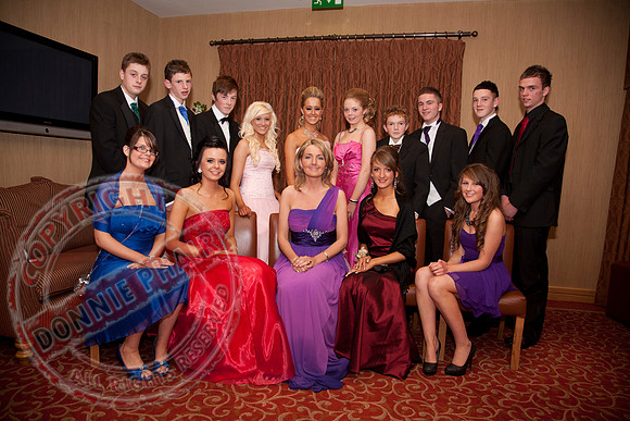 Devenish Formal in the Killyhevlin Hotel, County Fermanagh.
