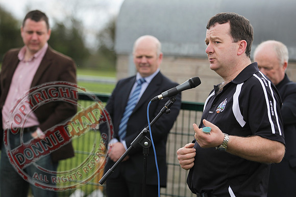 Official Opening of Aghadrumsee GAA Club new playing field.
