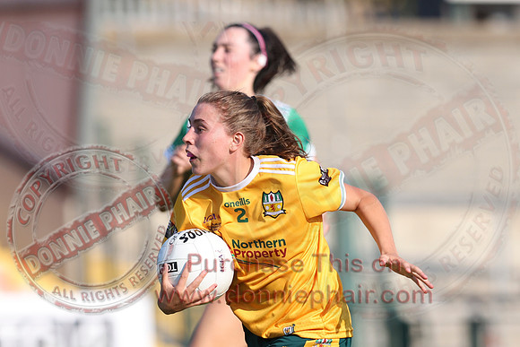 Antrim (3-15) V Fermanagh (0-11) in Ladies All Ireland GAA Football Junior Championship Final Replay-82